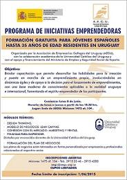 Programa de Iniciativas Emprendedoras, en Montevideo