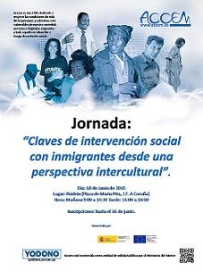 Xornada 'Claves de intervención social con inmigrantes dende unha perspectiva cultural', na Coruña