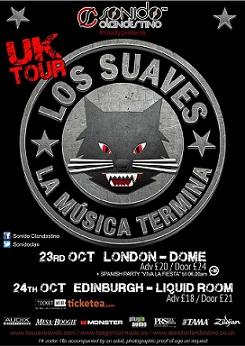 Concerto de Los Suaves, en Londres
