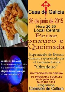 San Xoán 2015 na Casa Galicia de Montevideo