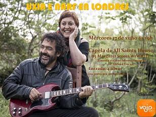Concerto de Uxía & Narf, en Londres