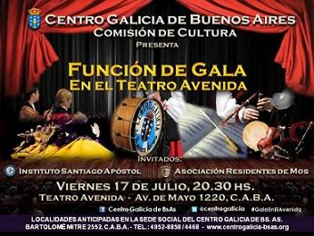 Función de Gala 2015 do Centro Galicia de Bos Aires Función de Gala 2015 do Centro Galicia de Bos Aires