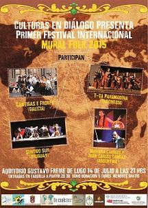Festival 'Mural Folk 2015', en Lugo Festival 'Mural Folk 2015', en Lugo