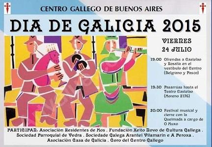Día de Galicia 2015 no Centro Gallego de Bos Aires