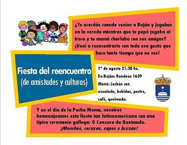 Festa do Reencontro, en Hijos de Buján en Bos Aires