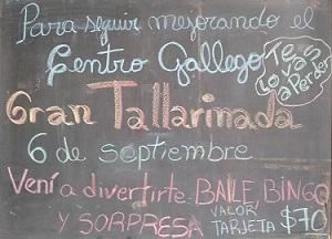 Gran tallarinada no Centro Gallego de Santa Fe Gran tallarinada no Centro Gallego de Santa Fe