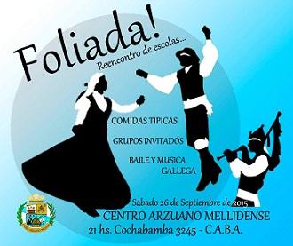 Foliada - Reencontro de Escolas Abertas, en Bos Aires