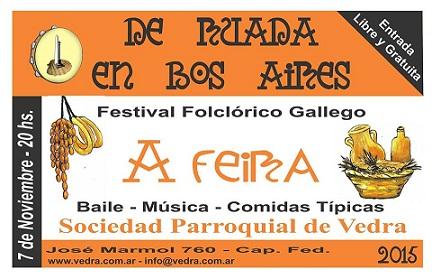 "De Ruada en Bos Aires 2015 - A Feira", da Sociedad Parroquial de Vedra en Bos Aires "De Ruada en Bos Aires 2015 - A Feira", da Sociedad Parroquial de Vedra en Bos Aires