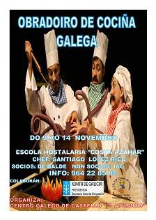 Obradoiro de cociña galega 2015 en Castellón
