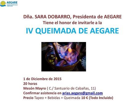 IVª Queimada da Asociación de Empresarios Gallegos de Riberas del Ebro (AEGARE)