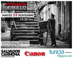 Exposición 'Fotografía na rúa', no Centro Gallego de México Exposición 'Fotografía na rúa', no Centro Gallego de México