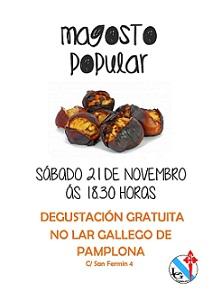 Magosto popular 2015, no Lar Galego de Pamplona Magosto popular 2015, no Lar Galego de Pamplona