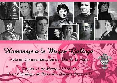 Homenaxe á Muller galega, en Rosario