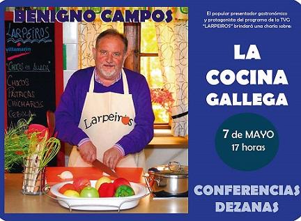 'A cociña galega' con Benigno Campos, no Centro Lalín, Agolada e Silleda de Bos Aires