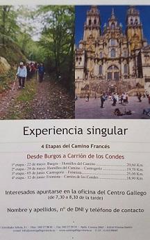 O Camiño francés a Santiago, co Centro Galego de Vitoria