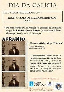 Día de Galicia 2016, na Universidade Federal da Bahia