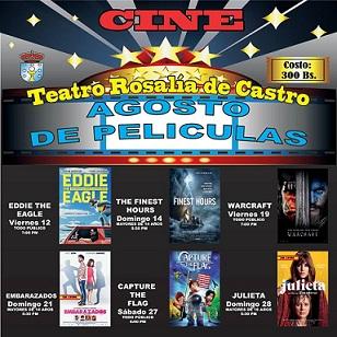 'Agosto de películas', na Hermandad Gallega de Venezuela en Caracas