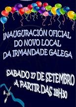 Inauguración oficial do novo local da Irmandade Galega na Suíza, en Xenebra