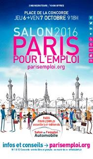 Feria de empleo 'Paris pour l'Emploi 2016' Feria de empleo 'Paris pour l'Emploi 2016'