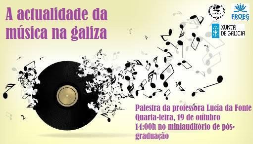 Conferencia 'A actualidade da música en Galicia', en Río de Xaneiro