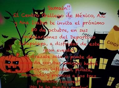Samaín infantil 2016 no Centro Galego de México