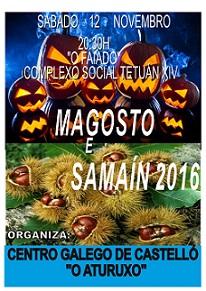 Magosto e Samaín 2016 no Centro Galego de Castelló