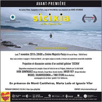 Preestrea de 'Sicixia', en París