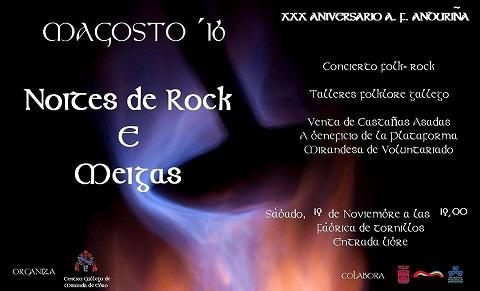 Magosto 2016 - Noites de Rock e Meigas, en Miranda de Ebro