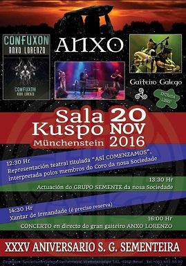 XXXV aniversario da Sociedade Galega Sementeira de Basilea