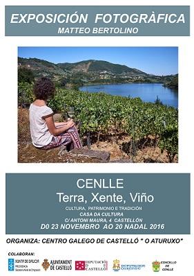 Exposición de fotografía 'Cenlle: Terra-Xente-Viño. Cultura, patrimonio e tradición', en Castelló Exposición de fotografía 'Cenlle: Terra-Xente-Viño. Cultura, patrimonio e tradición', en Castelló