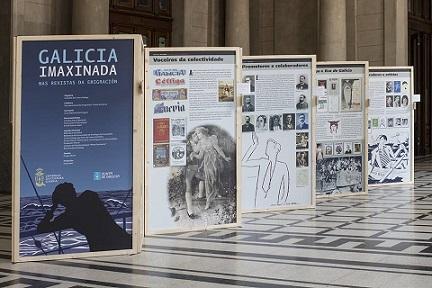 Exposición 'Galicia imaxinada nas revistas da emigración', en Santa Fe Exposición 'Galicia imaxinada nas revistas da emigración', en Santa Fe