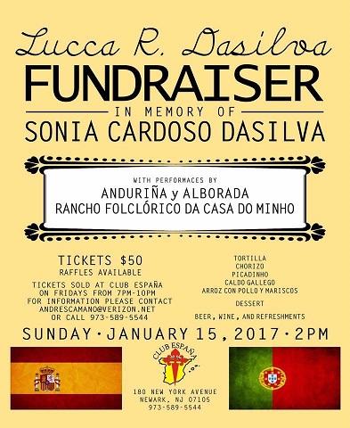 Fundraiser - Evento benéfico a prol de Lucca Ricardo DaSilva, no Club España de Newark