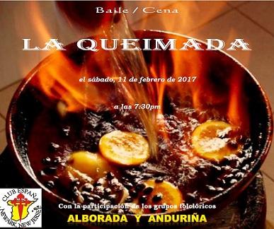 Baile-Cea da Queimada 2017 do Club España de Newark Baile-Cea da Queimada 2017 do Club España de Newark