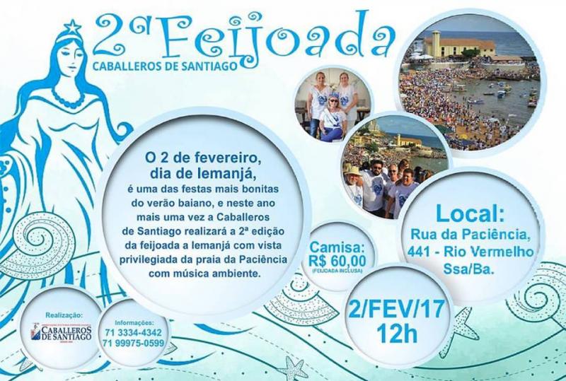 2ª Feijoada a Iemanjá, en Salvador de Baía 2ª Feijoada a Iemanjá, en Salvador de Baía