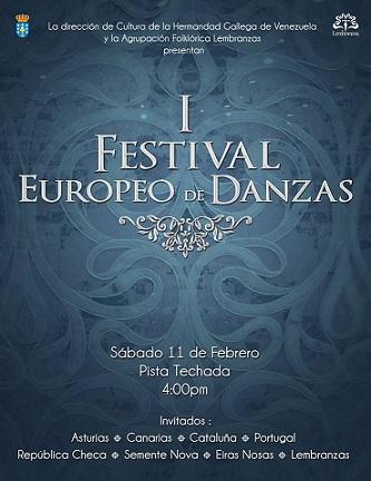 Iº Festival Europeo de Danzas, en Caracas