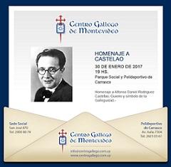 Homenaxe a Castelao 2017 do Centro Galego de Montevideo Homenaxe a Castelao 2017 do Centro Galego de Montevideo
