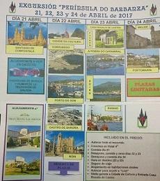 Viaxe a Galicia 2017 do Centro Galego de Burgos