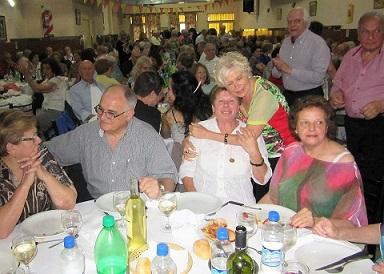 Gran Xantar Febreiro 2017 do Centro Cultural Partido da Estrada en Bos Aires