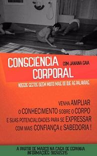 Clase de consciencia corporal, na Casa de Espanha de Río de Xaneiro