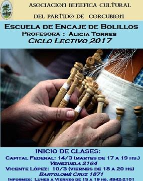 Cursos de folclore y artesanía gallega 2017 de la A.B.C. del Partido de Corcubión en Buenos Aires