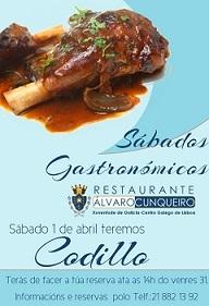 'Sábados Gastronómicos' da Xuventude de Galicia - Centro Galego de Lisboa