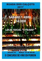 Ruada dos calçots 2017 no Centro Galego de Castelló