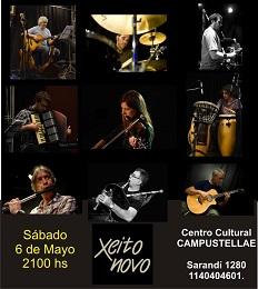Concerto de Xeito Novo - Inauguración do Centro Cutural Campustellae, en Bos Aires Concerto de Xeito Novo - Inauguración do Centro Cutural Campustellae, en Bos Aires