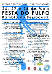 Festa do Polbo 2017 - XXXVI Aniversario da Irmandade Galega de Rubí 