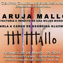 Conferencia 'Maruja Mallo, trayectoria e impacto de una mujer moderna', en Bos Aires Conferencia 'Maruja Mallo, trayectoria e impacto de una mujer moderna', en Bos Aires