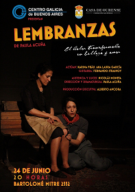 «Lembranzas», en el Centro Galicia de Buenos Aires «Lembranzas», en el Centro Galicia de Buenos Aires