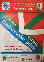Festas da Virxe do Carme 2017 da Casa de Galicia en Ondarroa