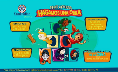Obradoiro vacacional infantil "Hagamos una obra", en Caracas