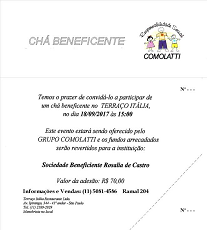 Té benéfico a prol da Sociedade Beneficente "Rosalía de Castro" de São Paulo