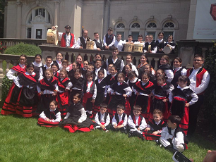 Clases de música y baile gallegos 2017, en el Club España de Newark